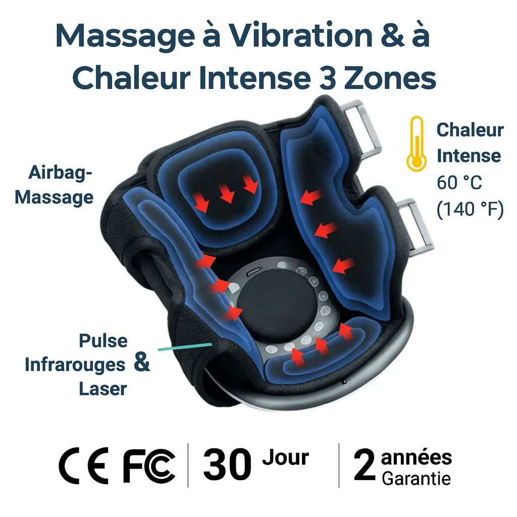 PrimeKnee – Appareil de thérapie et de massage pour le genou