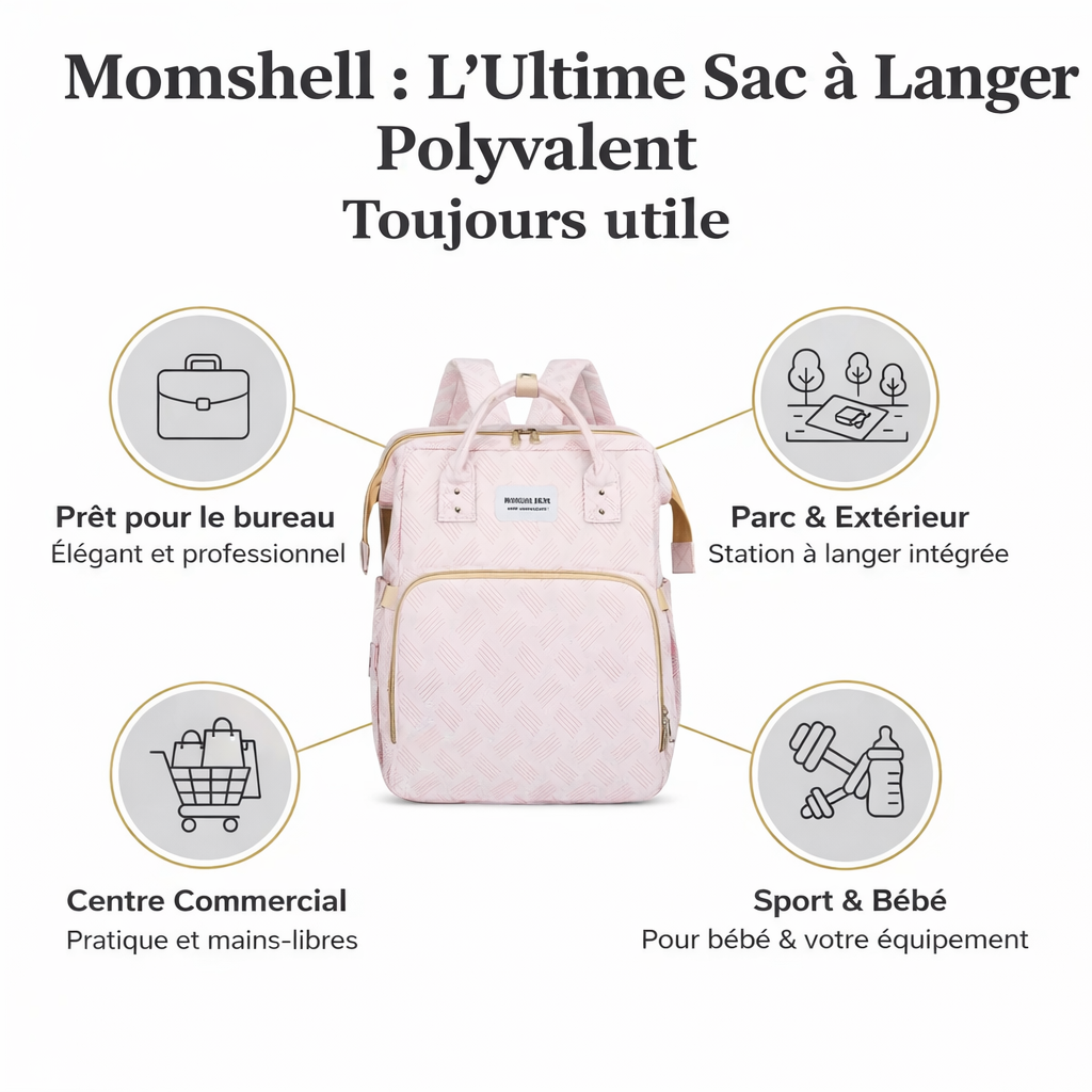 Sac à langer 3-en-1